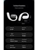 2025 Bluetooth Open-Ear Bone Conduction Wireless Earbuds with Clip-On Dual Speakers & Extended Battery Life