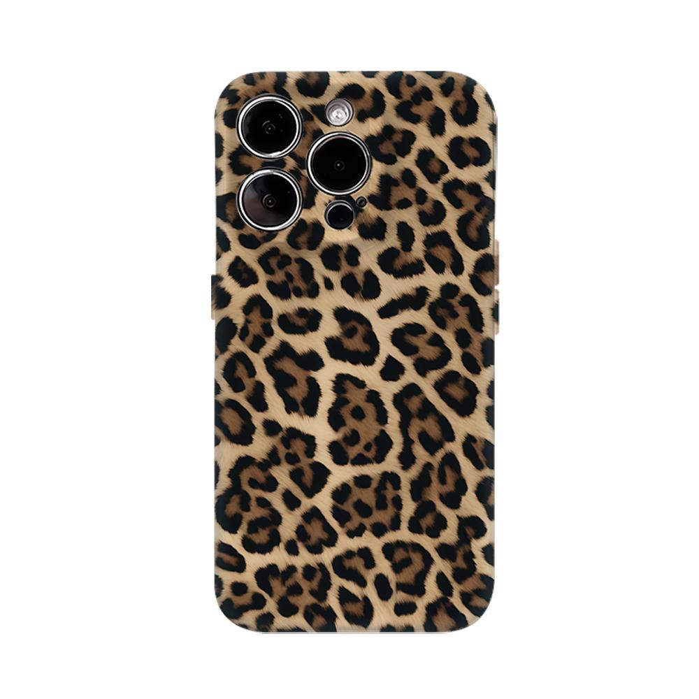 

Leopard Shadow Phone Case for IPhone 16 15 14 13 12 11 X XS XR XSMAX 7 8 Pro Max Plus Double-layer Back Cover IPHONEXSMAX