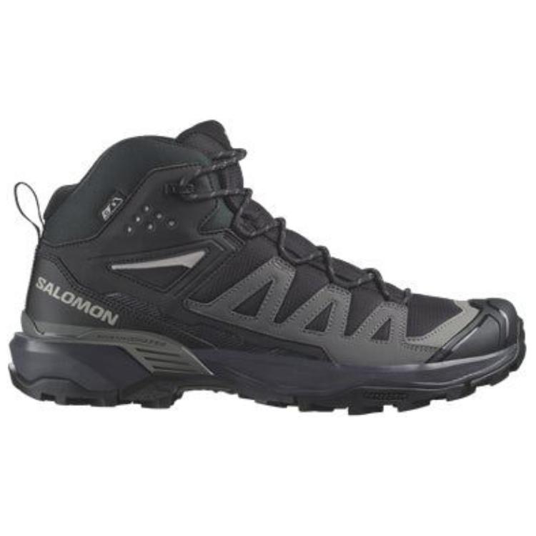 SALOMON X ULTRA 360 Slip Resistant Waterproof Mid top Mountaineering Shoes Men's Black L47447900