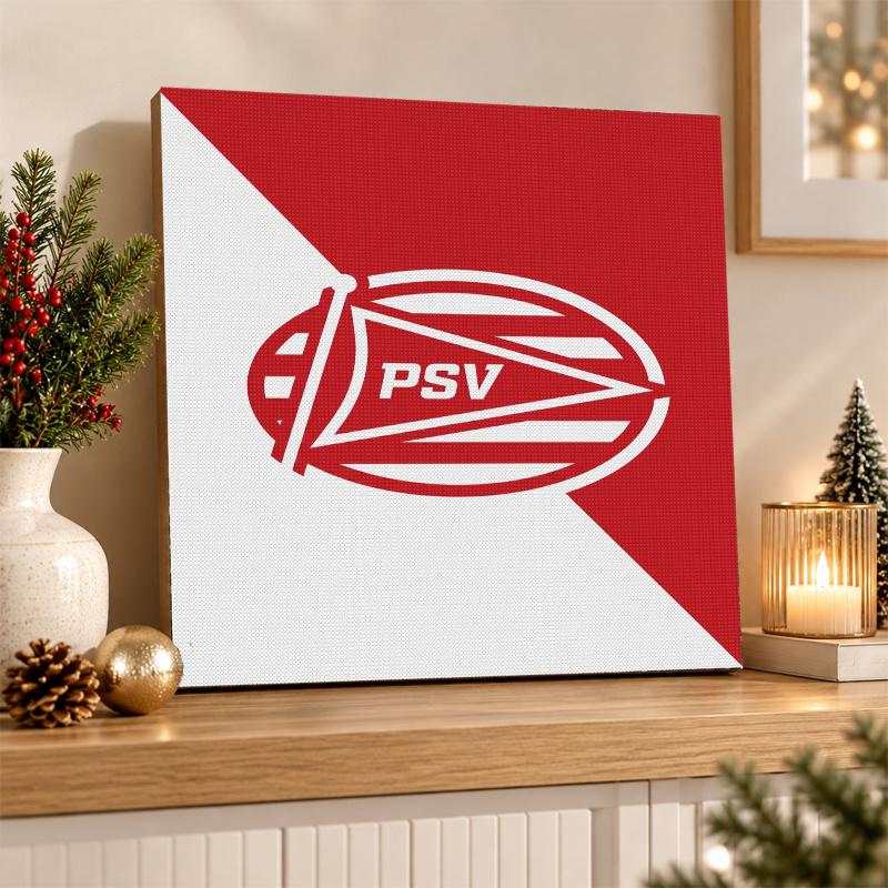 PSV Eindhoven FC Diamond Painting Kit 5D Full Drill DIY Diamond Mosaic Wall Art Home Decor