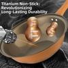 Durable 32cm Micro Pressure Steamer Wok Non Stick Multipurpose Steaming Frying Pan Soup Pot with Lid Gas Stove Pot Cooking Tools