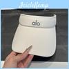 Summer Sun Protection Hat With Embroidered Letters For Women Outdoor Casual Wear