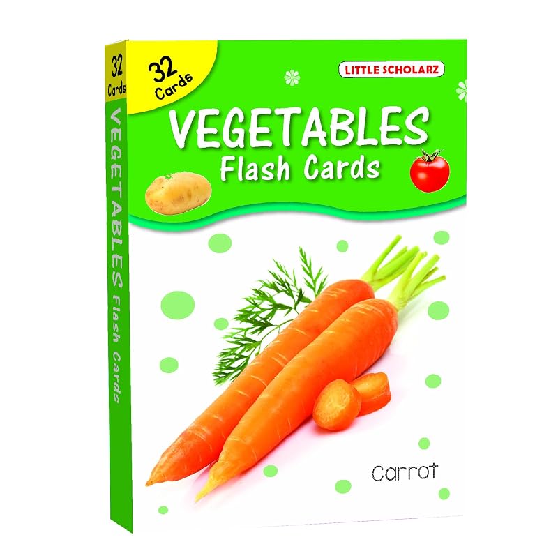 Big Flash Cards Vegetables This book Vegetables Flash Cards is specially published