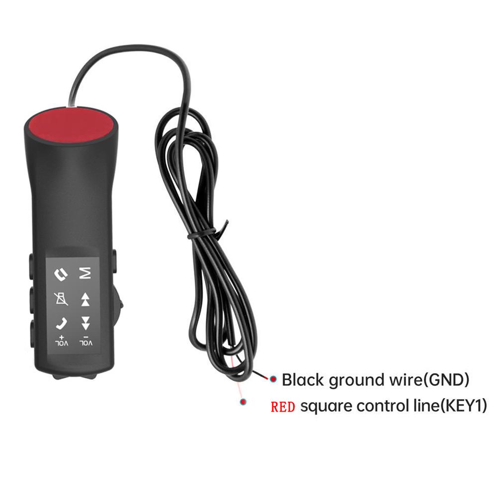 Car Multifunctional Steering Wheel Controller 8-Keys   Steering Wheel Control Button for Car DVD   Multimedia Player GPS Navigation