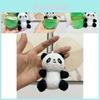 Adorable Panda Plush Keychain Soft And Cuddly Animal Toy Miniature