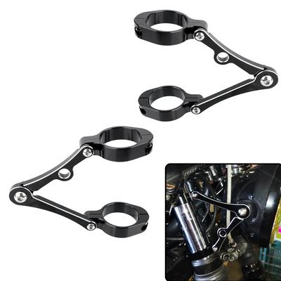 Clemă de montare pentru tub furcă CNC 39mm-41mm Accesorii pentru moto Suport faruri faruri universale pentru motociclete