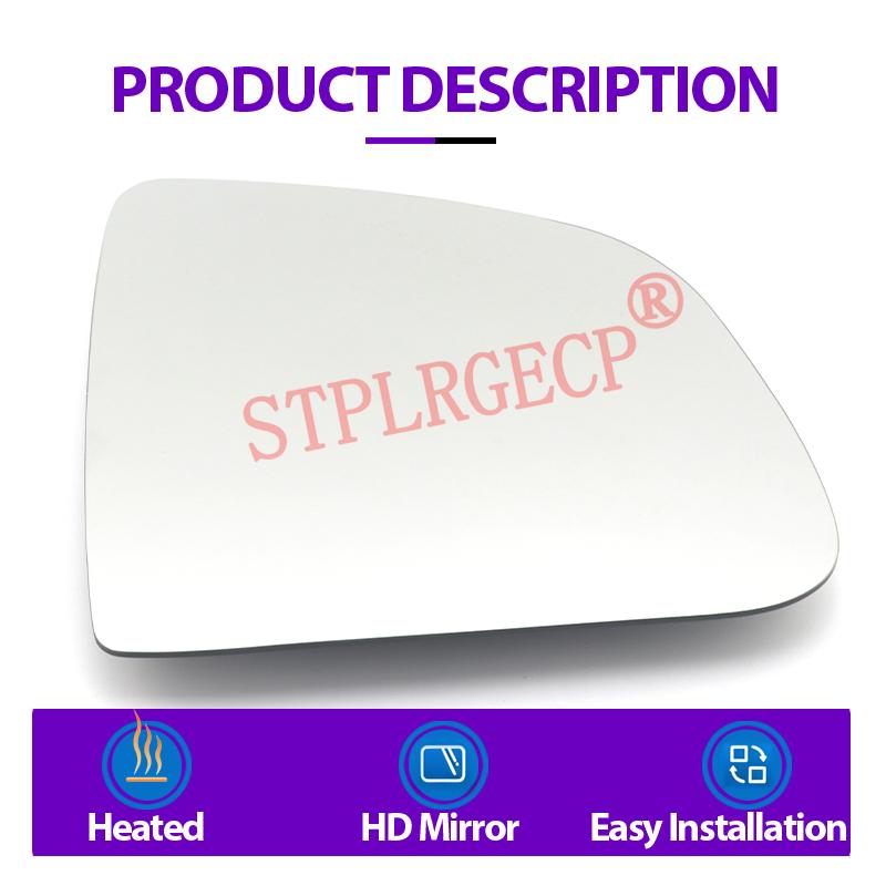 Auto Car Left Right Hand Side Door Wing Reaview Mirror Glass Heated Replacement for Tesla Model Y -2025 LH RH