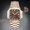 2025 Men's Classic Cubic Automatic Mechanical Watch 50M Waterproof Luminous Sapphire Crystal Reloj Hombre 41MM