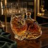 Recipient Decorativ pentru Depozitarea Alcoolului Decantor de Whisky Drăguț în Formă de Pisoi Sticlă Borosilicată Înaltă Sticlă Artistică Animal Vin Sticlă pentru Casă Unică