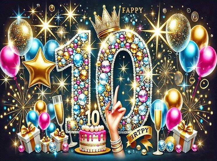 Colorful Balloon Star Crown Themed Banner Backdrop Children s Birthday Party Children s Party Decoration Photography Backdrop Vinyl 75X50cm