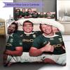 Springboks Pattern Bedding Home Decoration Birthday & Festival Gift (1 * Duvet Cover + 2 * Pillowcase, Without Core)