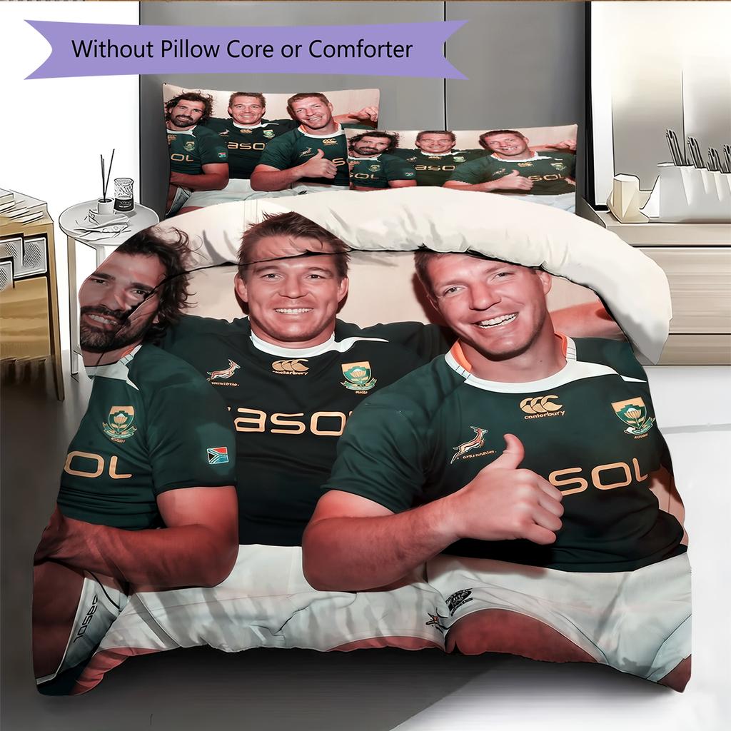 Springboks Pattern Bedding Home Decoration Birthday & Festival Gift (1 * Duvet Cover + 2 * Pillowcase, Without Core)