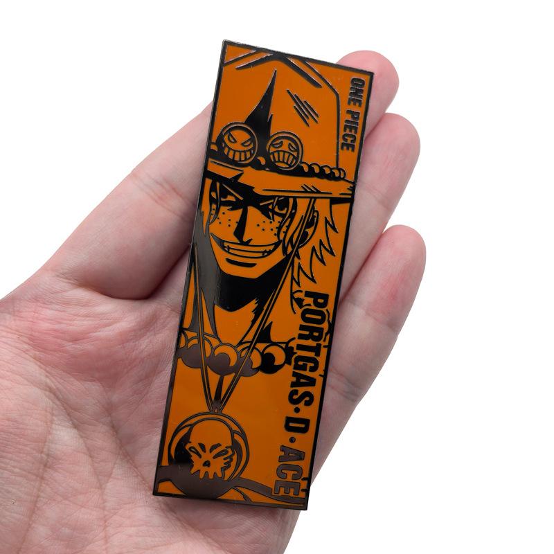 One Piece Enamel Pin Anime Monkey D Luffy Lapel Badge for Backpack Enamel Pin Men Women's Brooches Cool Briefcase Badges Decora