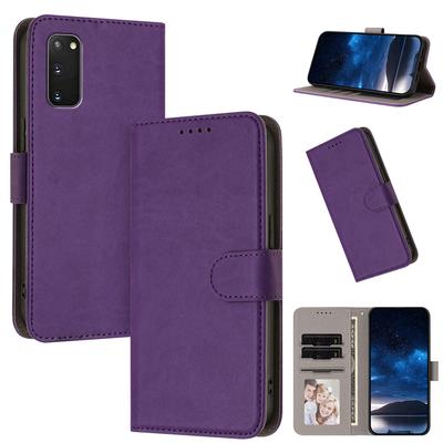 Funda de Cuero Para Samsung Galaxy S20 Ultra S10 S9 S8 Plus S20 FE S10 Lite S7 S6 Edge Billetera Flip Magnética Soporte para Tarjetas Funda