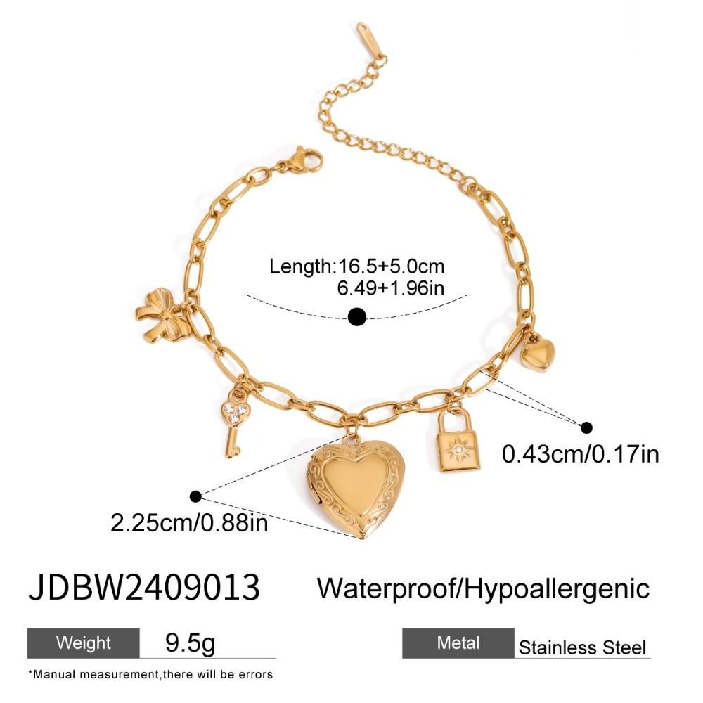 Star Smooth Love Pendant Bracelet Fashion Photos Heart Hand Chain  Hand Accessory