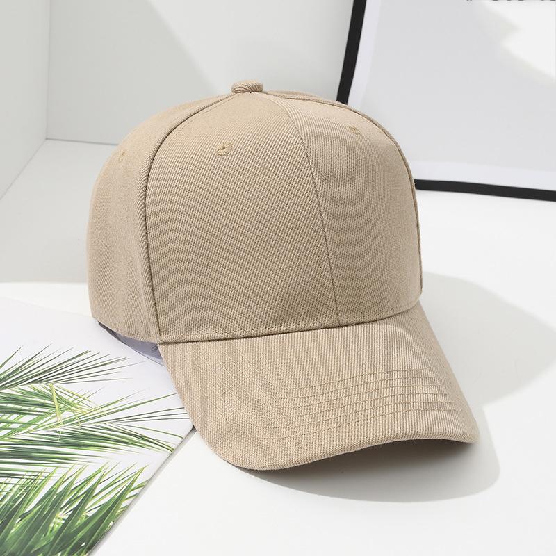Children's Kids Baseball Cap Spring Summer Outdoor Child Solid Color Hat For Boy Girl Cotton Adjustable Sun Protection Sun Hats