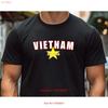 Vietnam 1945 Tričko Země Vietnamské Vtipné Parodie Hanoi Saigon Den Nezávislosti Vintage Ležérní Stylové Unisex