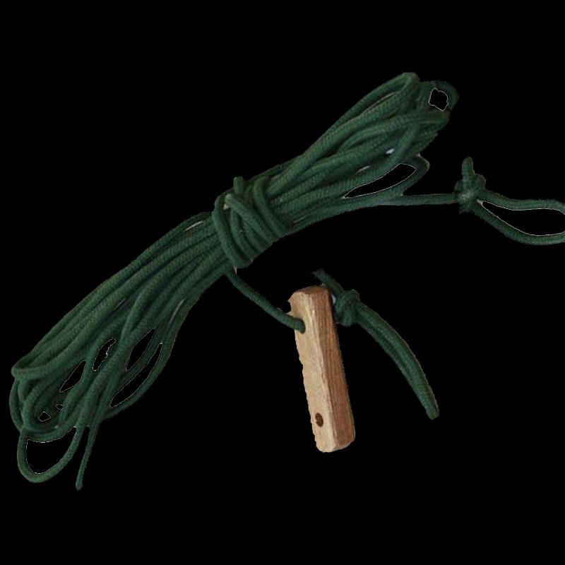 Outdoor Tent Guy Line with Adjuster