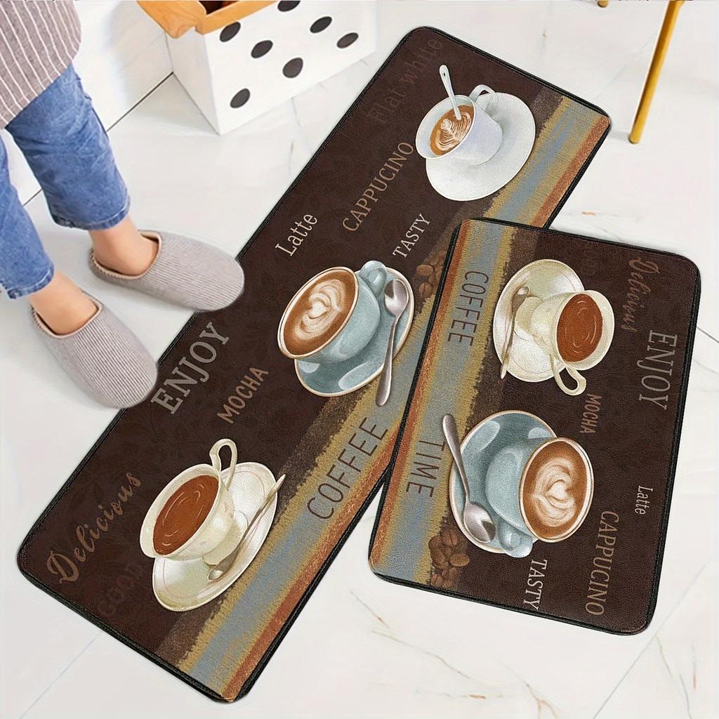 1PC Nectar Visitor Pattern Kitchen Rug Non-Slip Door Mat Pop design Bathroom Rug Bath Mat Carpet for Home Sink Laundry ecoreeree