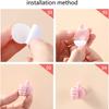 Self-Adhesive Wall Hooks Thumb Cable Organizer Clips Key Hook Holder Wall Hangers Silicone Wall Hook Holder Desk Wire Storage