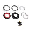   Cable Routing Headset for IS52 Standard Frames, Integrated Design for 28.6mm Upper, 40mm Lower with Nut 6.5mm and CNC Machined Aluminum Alloy Materi