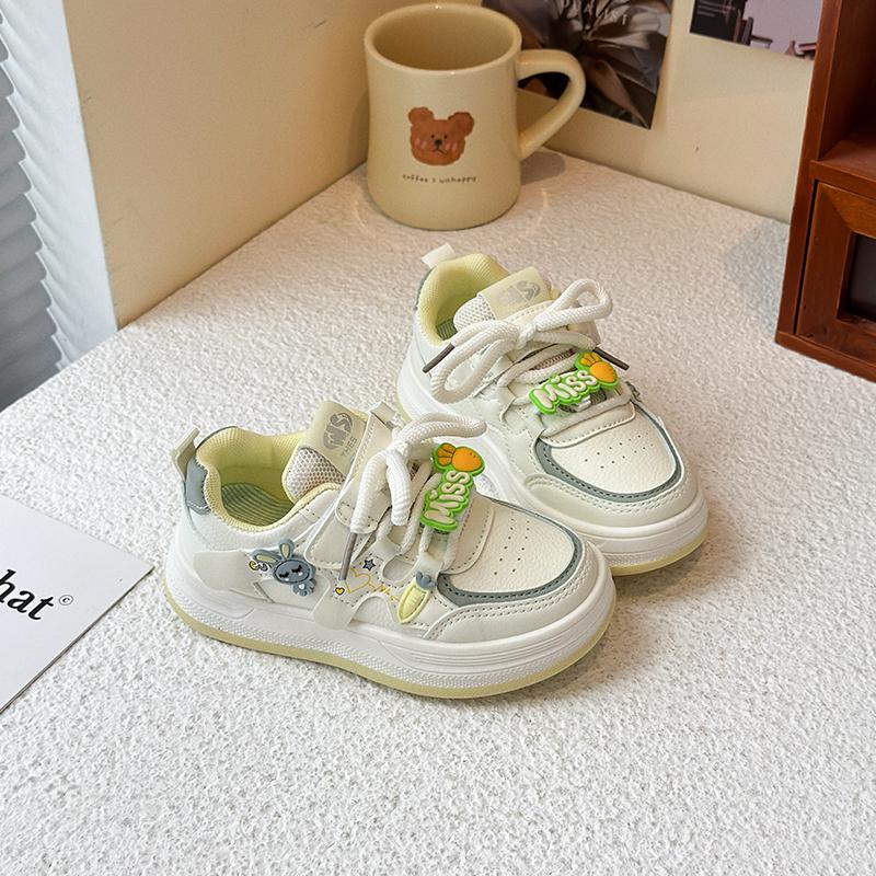 Breathable spring Autumn Korean version of children's sports shoes fashion girl casual shoes soft sole student shoes