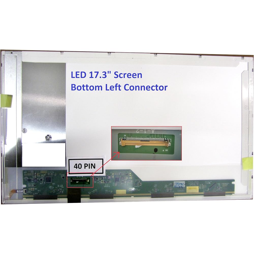 Экран для ноутбука HP 587750-7G1 17.3 LED НИЖНИЙ ЛЕВЫЙ WXGA++ 1600x900