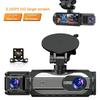 Dash Cam 3 Channel Car Black Box WiFi DVR HD 1080P Video Front Built-in and Rear Camera W/IR Night Vision Car Accessories
