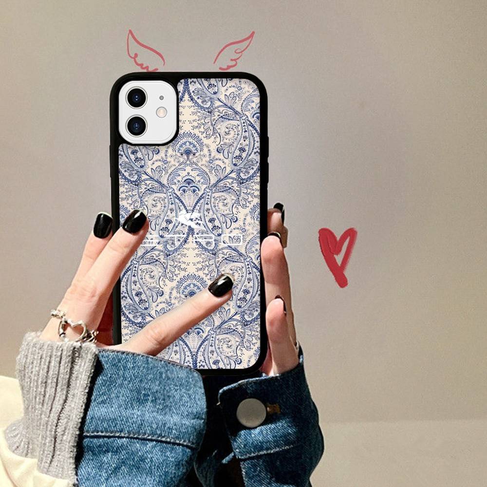 Classic Design E-Etro Phone Case For IPhone 17 16 Pro Max Air 13 12 Mini 14 15 Plus 11 PC+TPU Back Cover