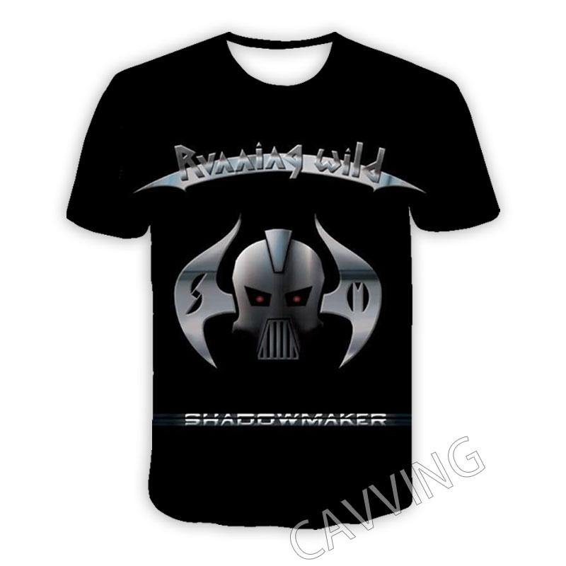 New Fashion Women/Men's 3D Print Running Wild Rock Casual T-shirts Hip Hop Tshirts Harajuku Styles Tops Clothing