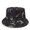 American Skull Reversible Bucket Hat: Hip Hop Street Dance Halloween Sun Protection Hat