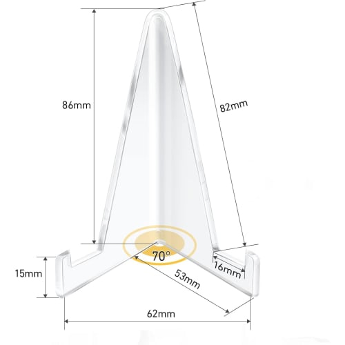 MOICA Card Loader, Trading Card Case, Magnetic Loader, Card Display Case with Stand, Protective Storage, Acrylic Trading Card Case for Yu-Gi-Oh!, Poke