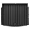 For Polestar 4 2023 2024 Car Floor Mats Cargo Liner Trunk Pad TPE 3D Foot Mat Waterproof All Weather BLACK