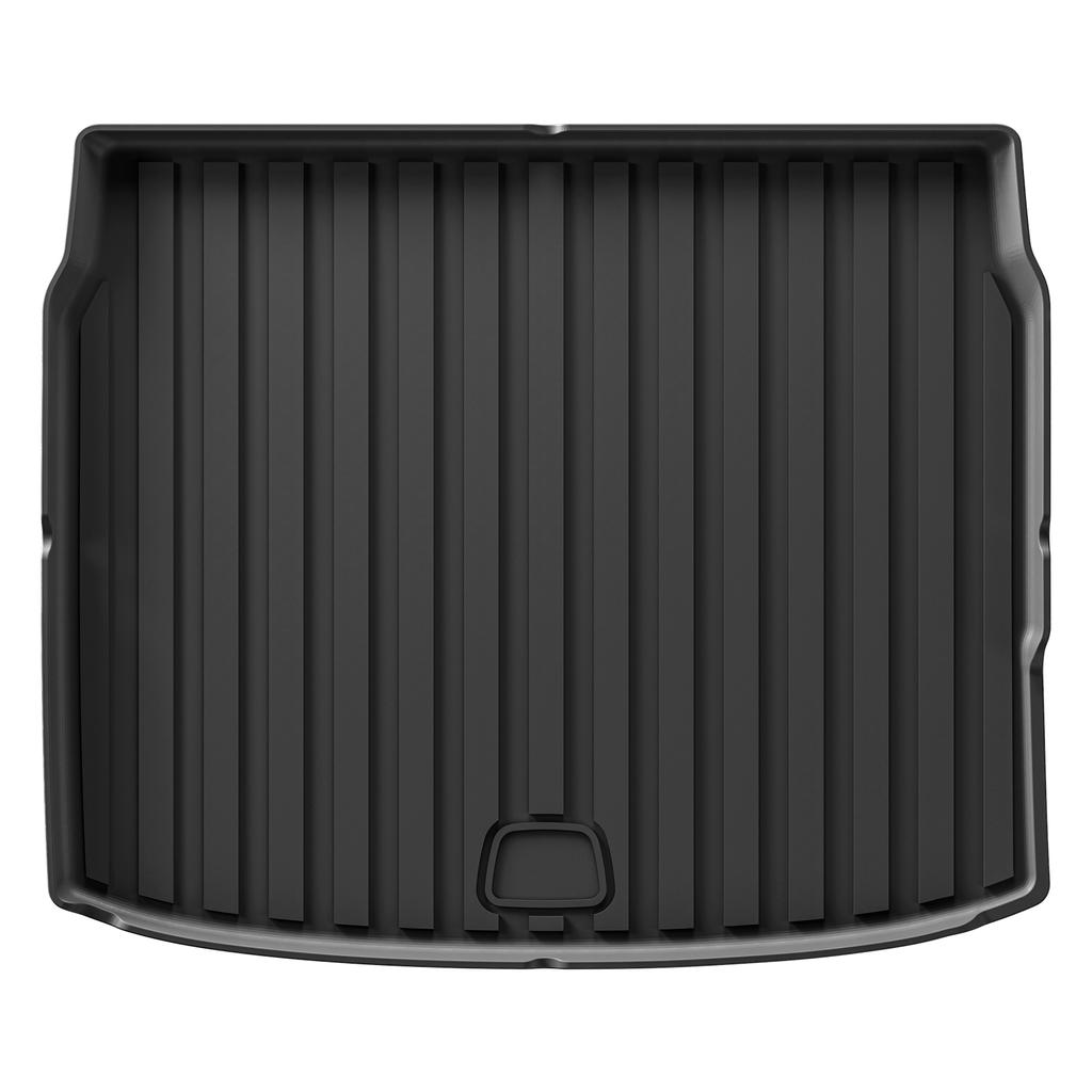 For Polestar 4 2023 2024 Car Floor Mats Cargo Liner Trunk Pad TPE 3D Foot Mat Waterproof All Weather BLACK