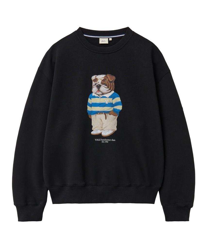 YALE Handsome Dan Sweatshirt_Black