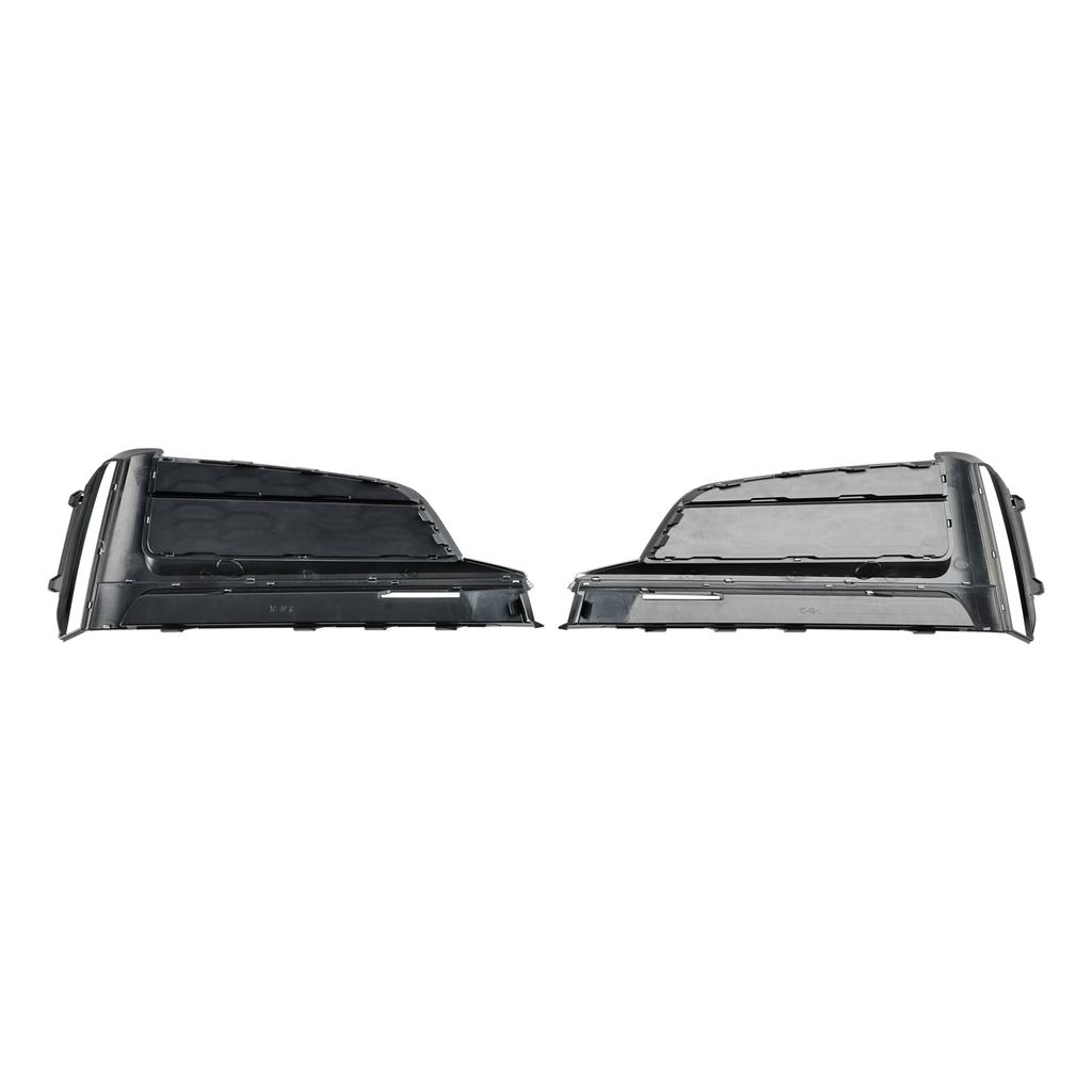 2PCS Front Bumper Fog Light Grille Cover Trim Fit S5 A5 S-Line 2018-2019