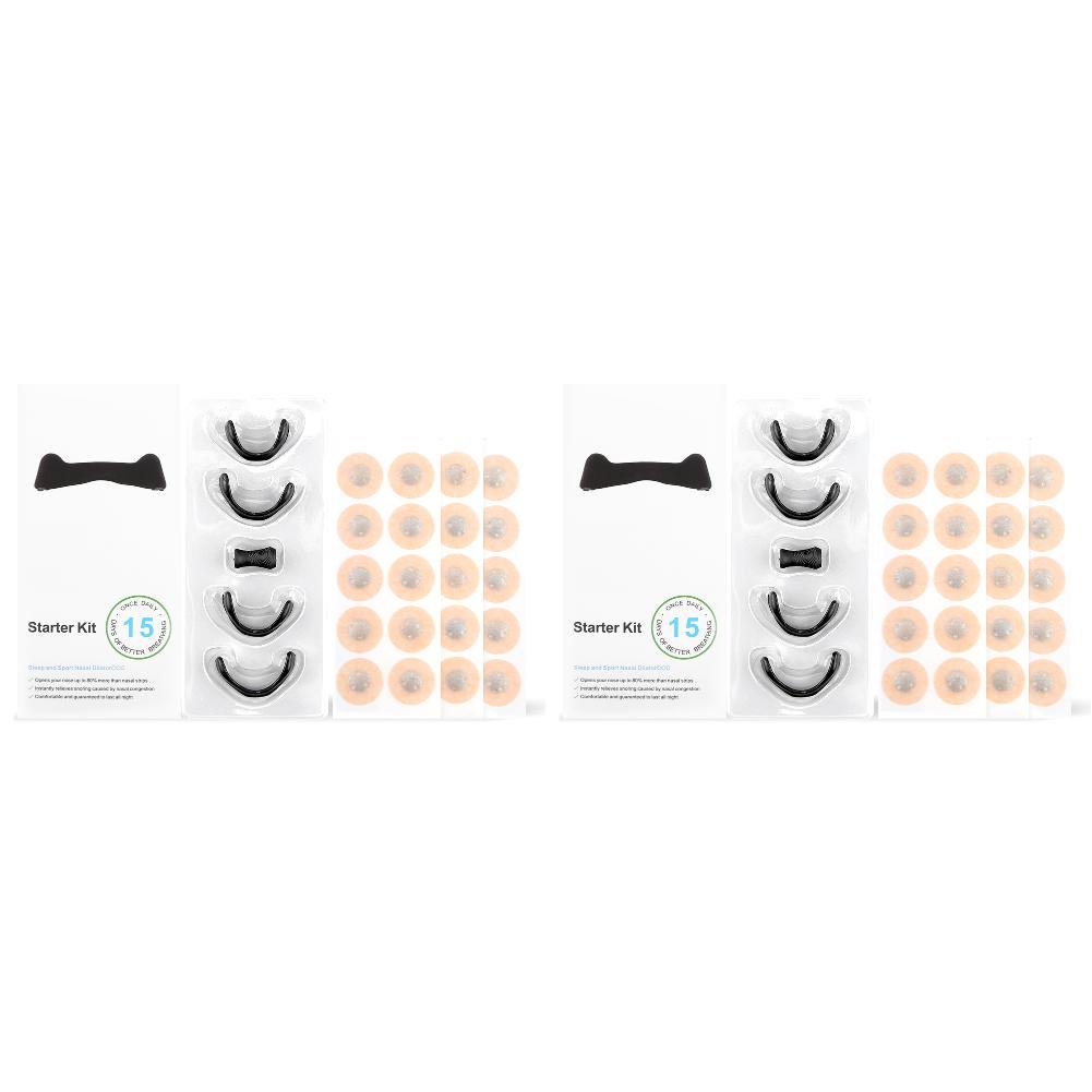 15/30 Pairs Unisex Stop Snoring Nasal Strips Increase Air Intake Breathing Intake Bands Improve Sleep Quality Reduce Snoring