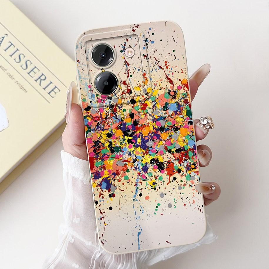 For Xiaomi Poco M7 Pro 5G Case Popular Flower Rabbit Duck Soft Liquid Silicone Cover For Xiaomi Poco M7Pro Capa 2409FPCC4G Coque