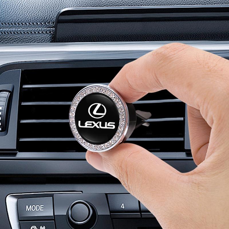 Interior Stickers Car Freshener Solid Perfume Air Conditioner Vent Mount Clip For Lexus RX300 IS200 IS250 ES350 Ct200h UX250h NX XN0