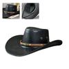Gentleman Wide Brim Fisherman Hat Handmade for Dress-up Theme Party Headgear