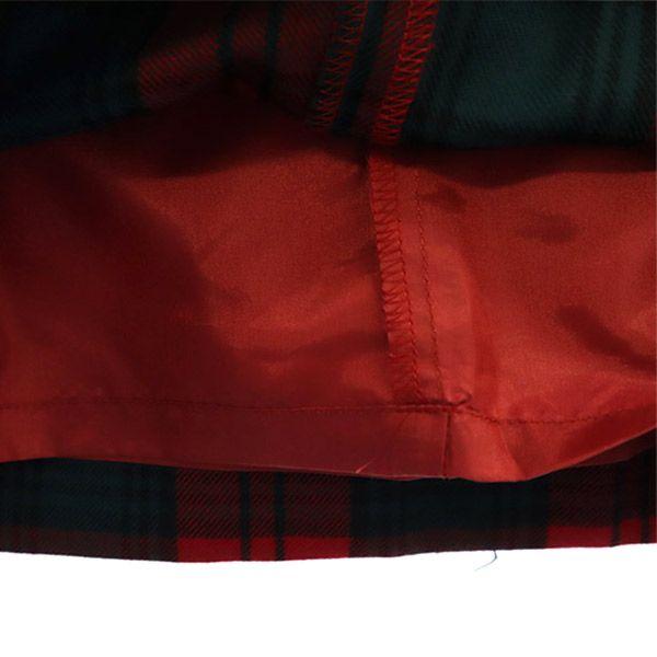 renoma unused check Long sleeve wool Knee-length dress 38 Tagged Women Used