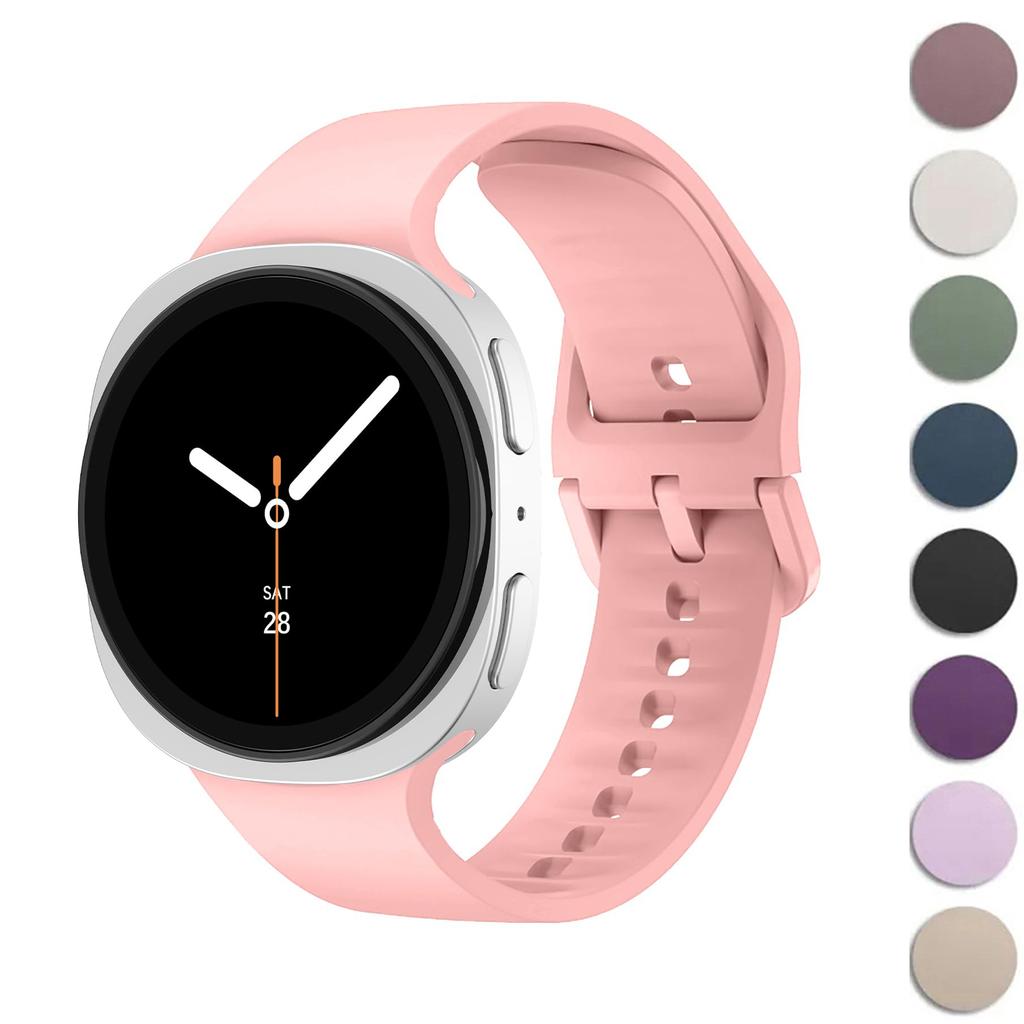 Armband für Samsung Galaxy Watch 8 classic 46mm Zubehör pulseira Sport Silikon Armband correa Galaxy Watch 8 Armband 44mm 40mm