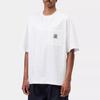 Carhartt WIP FW26 S/S Work Pocket T-Shirt Loose Weave Woven Label Casual Front Pocket Round Neck Short Sleeve T-Shirt Unisex Tops I037015-02-XX