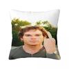 Pillow Case Dexter Morgan Square Pillow Cover Funny Cushion Cover Printed Pillowcases For Sofa Home Decorative