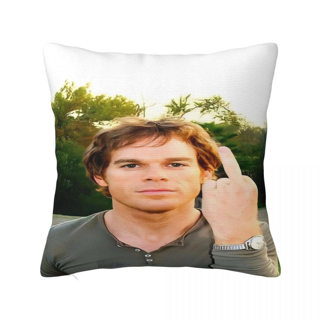 Pillow Case Dexter Morgan Square Pillow Cover Funny Cushion Cover Printed Pillowcases For Sofa Home Decorative