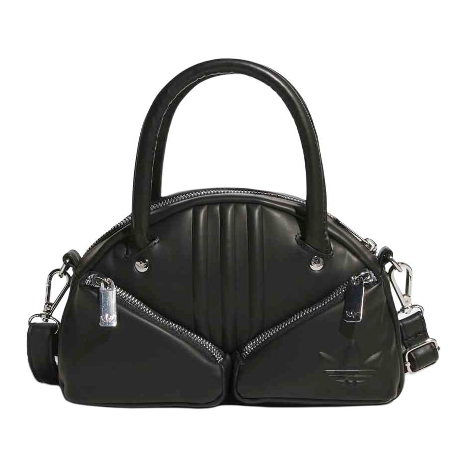 Adidas Originals PU One Shoulder Handbag Trumpets Women's Black Adidas KC1415