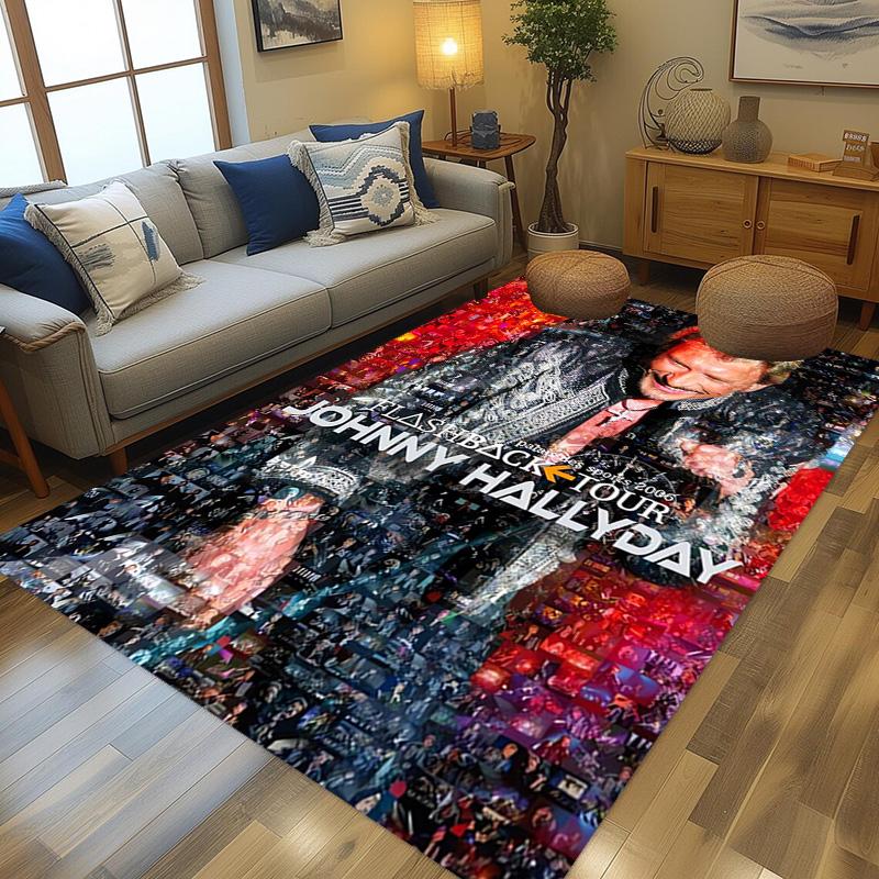 Johnny Lights Up Stage carpet printing Living room and bedroom mats Doormat Room Art