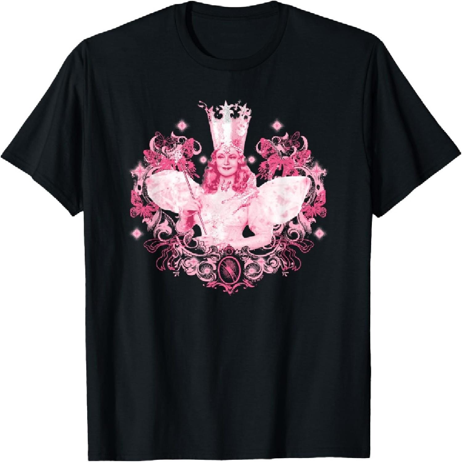 

Glinda The Good Witch Pink Portrait T-Shirt XXXXXL чорний