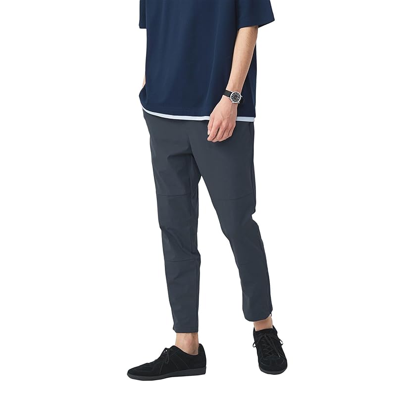 

[United Arrows green label Relaxing] WEB limited JUST fit Kn/T tech jogger pants 32146994002 7950 NAVY(79) M