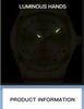 Waterdicht Mode Roestvrij Staal Dames Luminous Kwarts Horloge met Eenvoudige Band